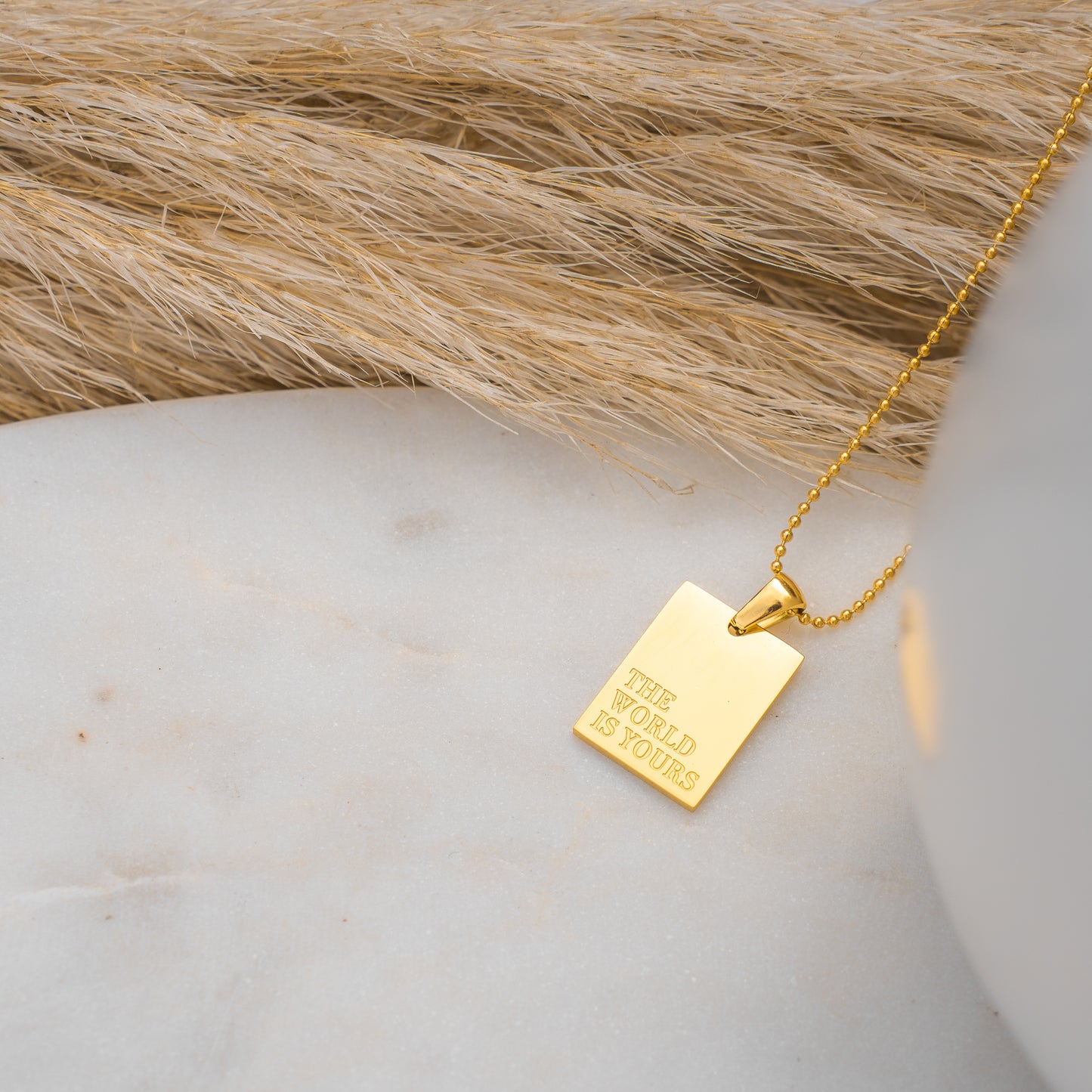 The World is Yours Necklace