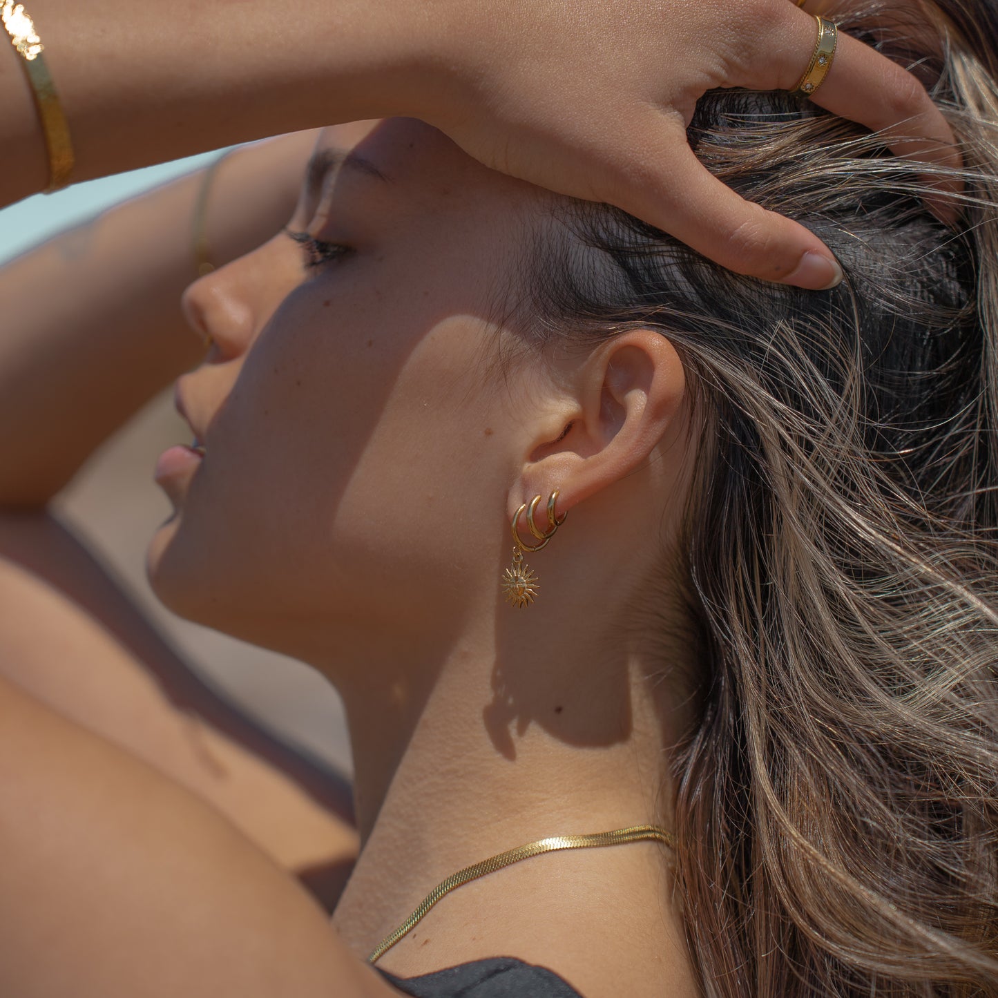 Embodiment of the Sun Earrings