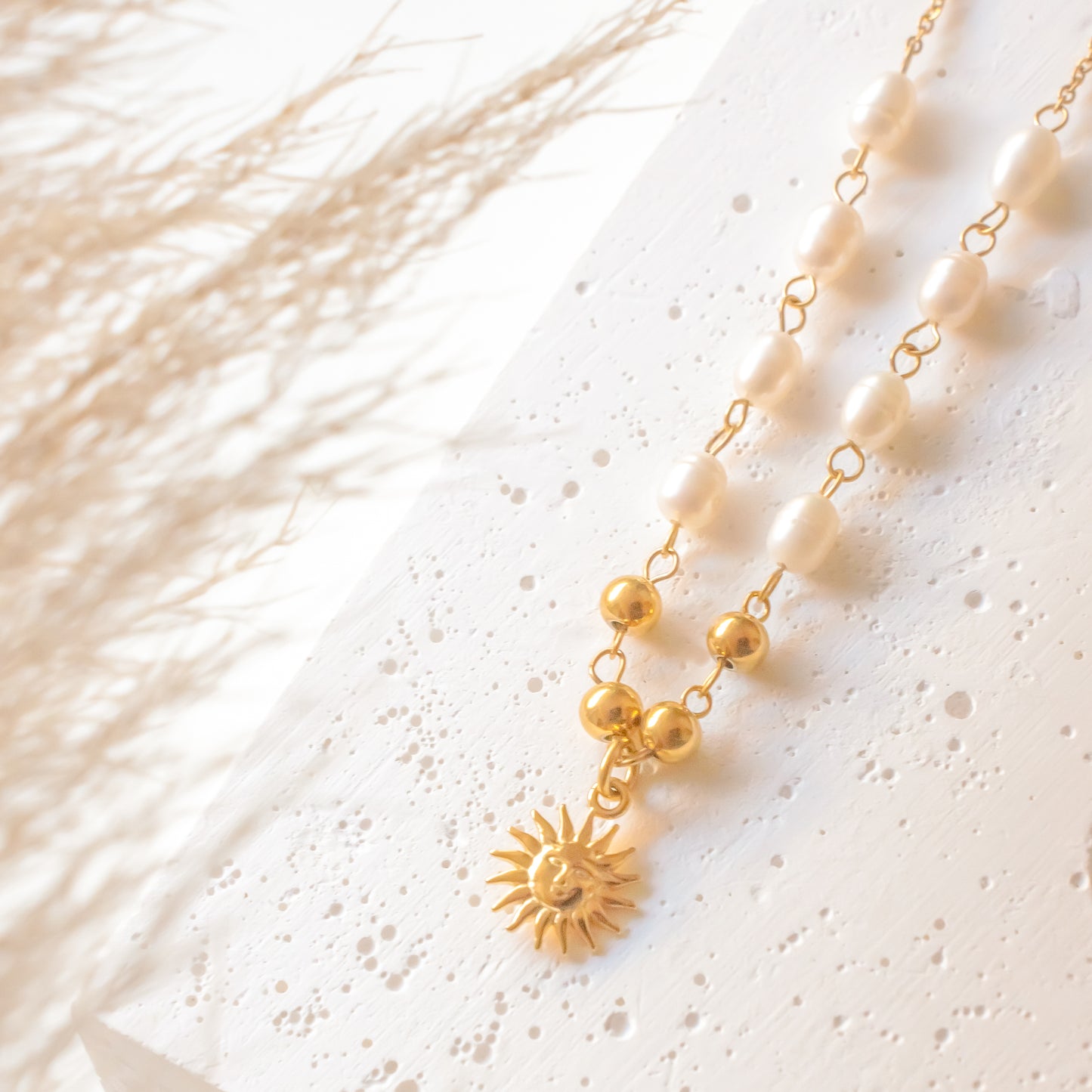 Pearls of Sunlight Necklace