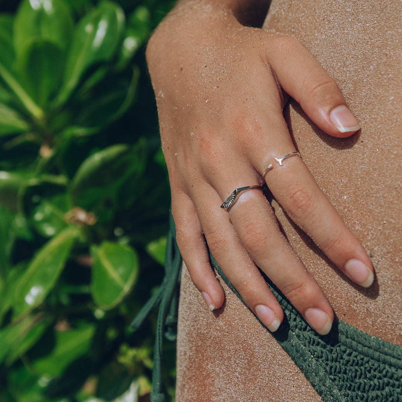 Minimalist Whale Tail Ring