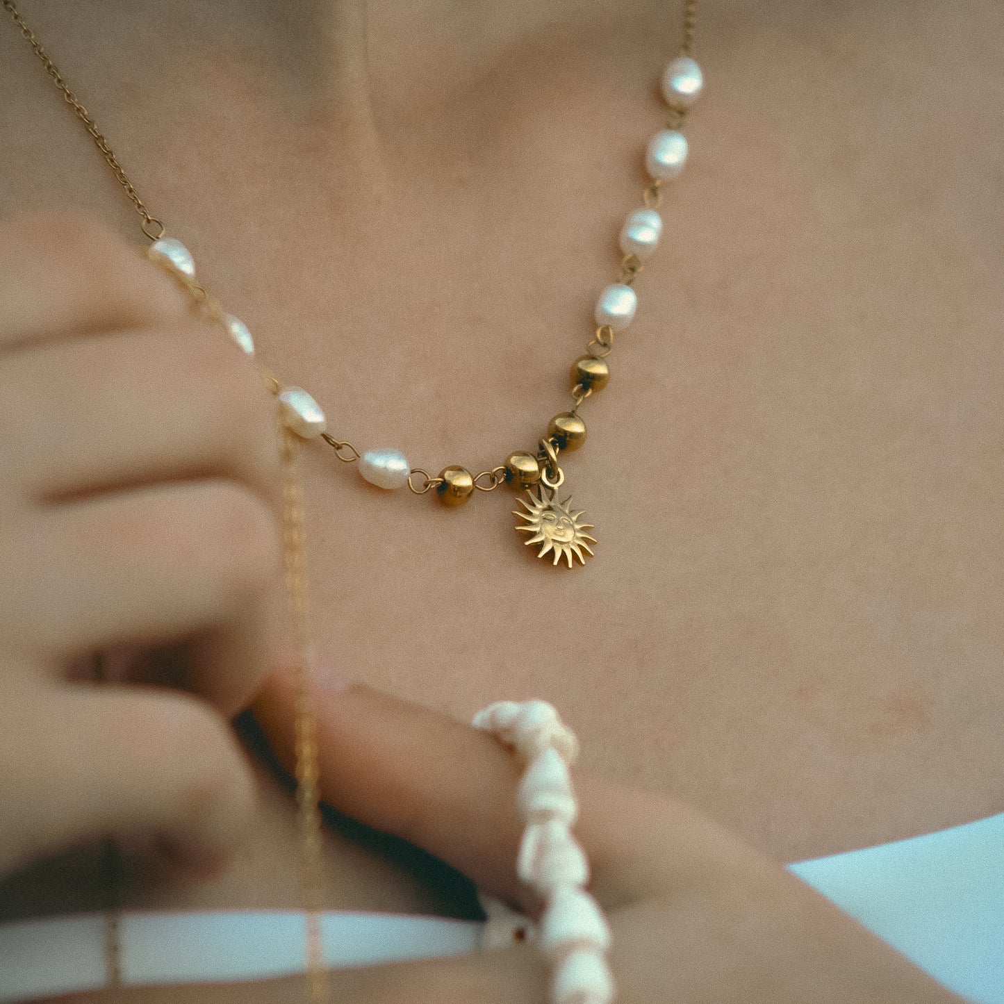 Pearls of Sunlight Necklace