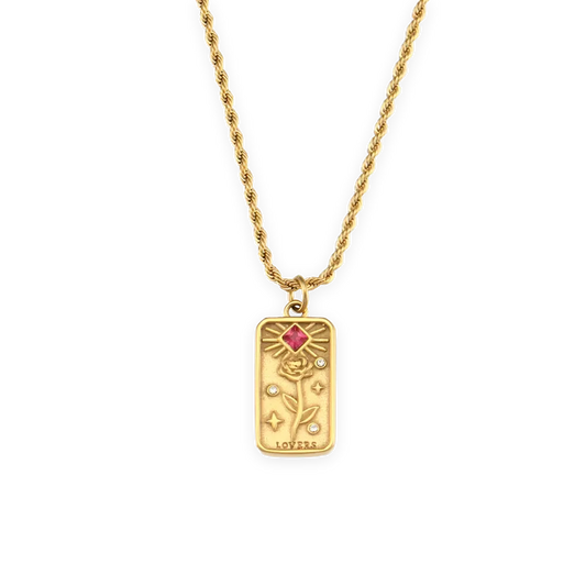 Lovers Tarot Necklace