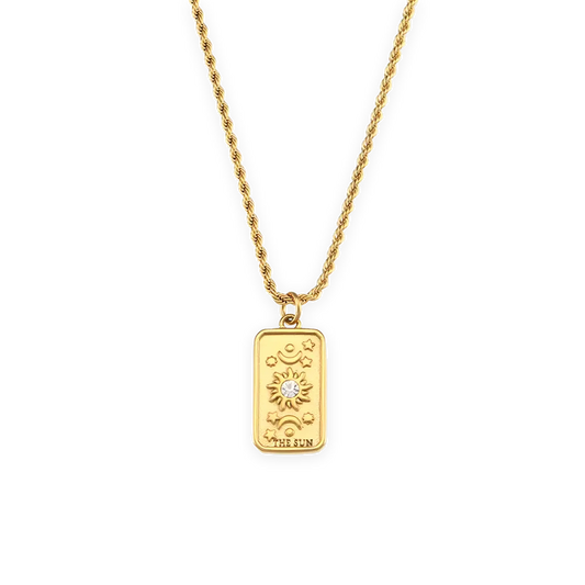 Sun Tarot Necklace