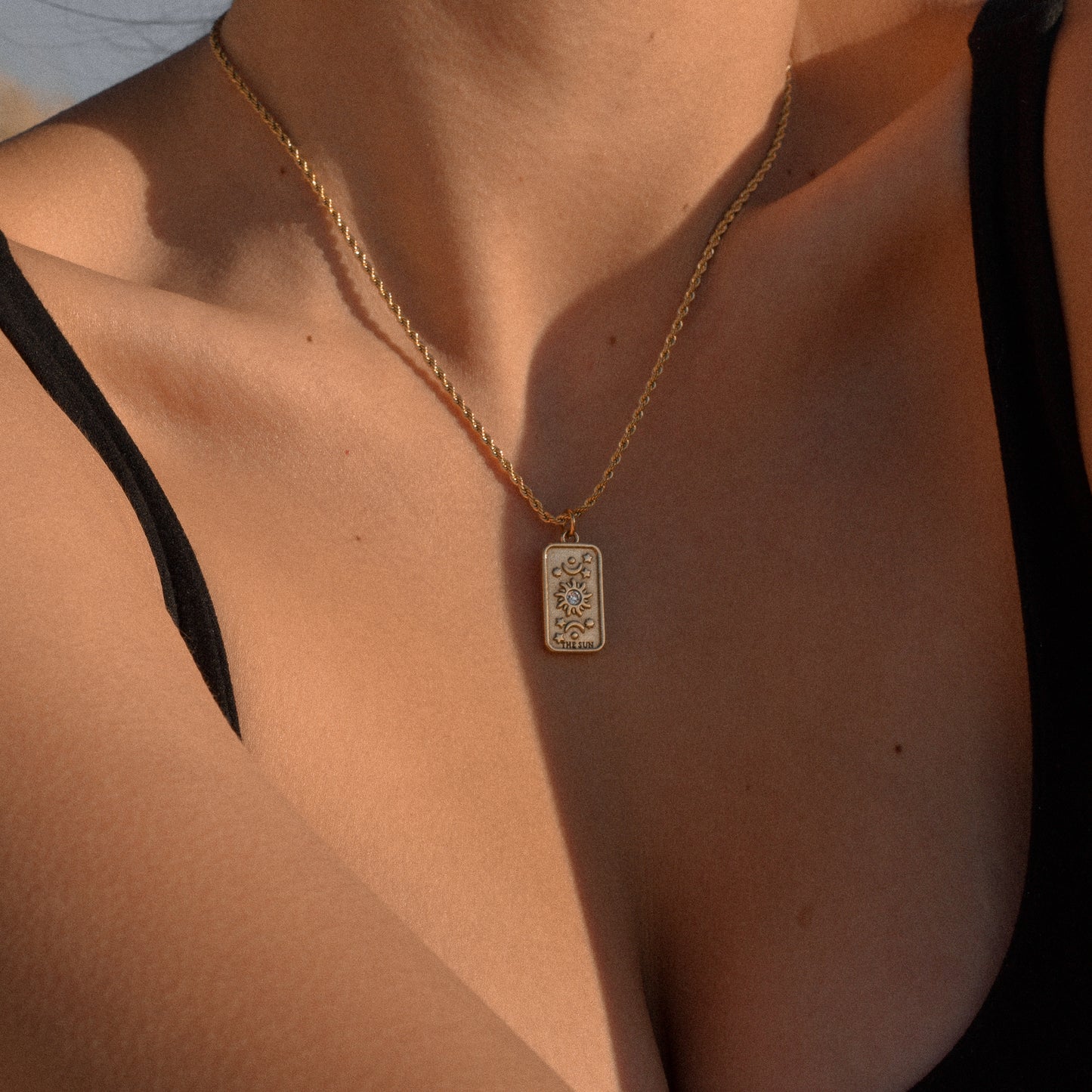 Sun Tarot Necklace