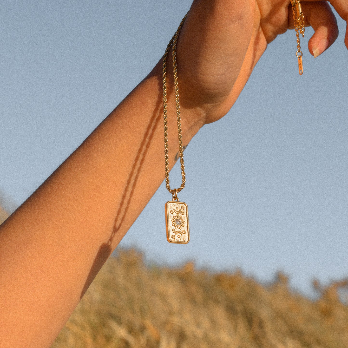 Sun Tarot Necklace