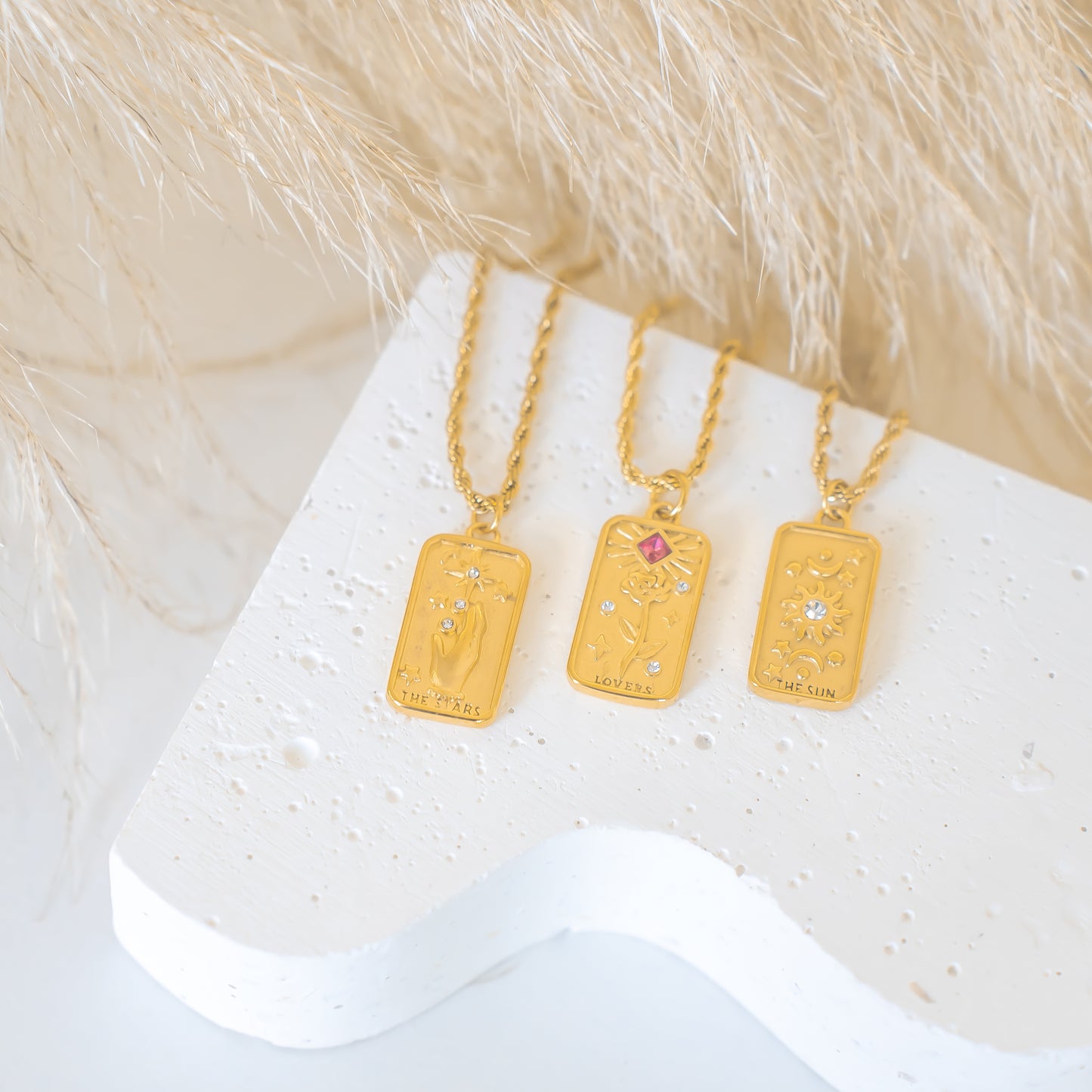 Sun Tarot Necklace