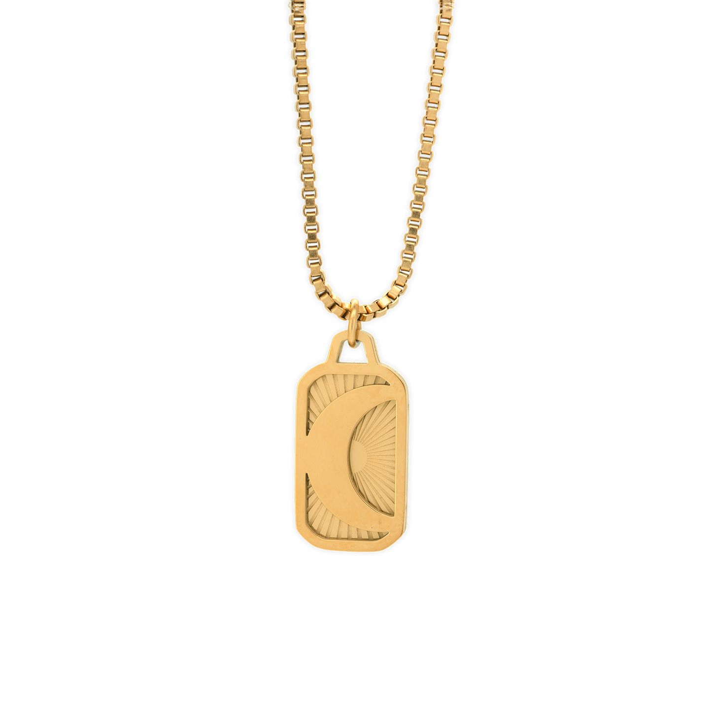 Waning Crescent Necklace