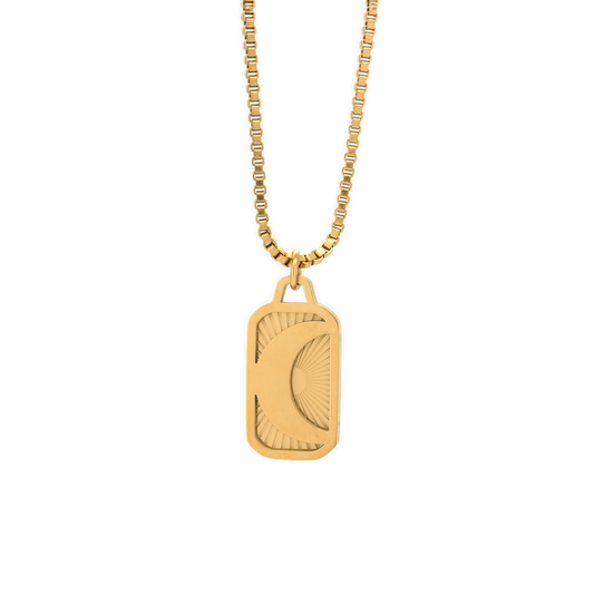 Waning Crescent Necklace
