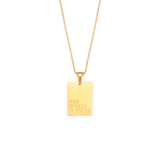 The World is Yours Necklace